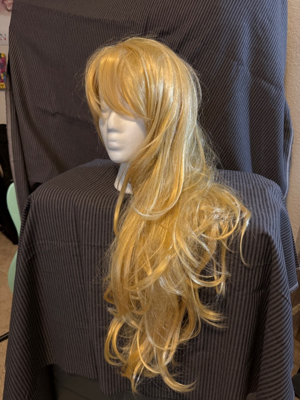 Long Blonde Layered Women’s Wig - Blonde
